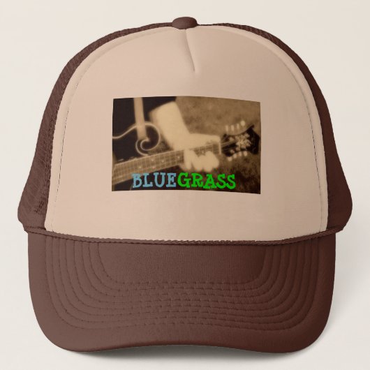 Casquette de camionneur de "BLUEGRASS" - (Devant)
