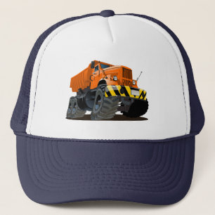 Casquette de camionneur de camion de dessin animé
