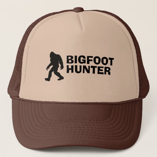 Casquette de camionneur de chasseur de Bigfoot (Devant)