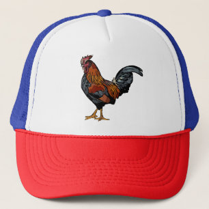 Casquette de camionneur de coq