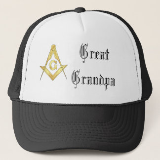 Casquette de camionneur de "de symbole maçonnique