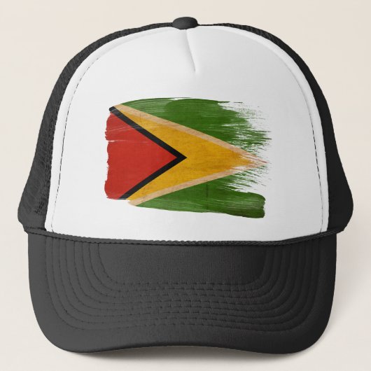 Casquette de camionneur de drapeau de la Guyane (Devant)