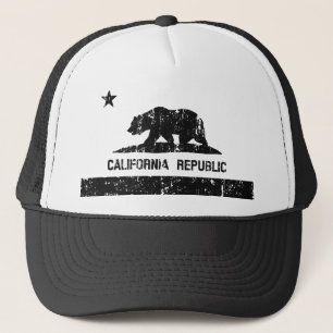Casquette de camionneur de drapeau d'état de
