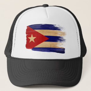 Casquette de camionneur de drapeau du Cuba