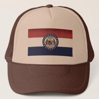 Casquette de camionneur de drapeau du Missouri