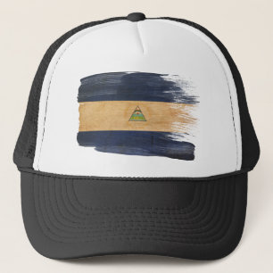 Casquette de camionneur de drapeau du Nicaragua