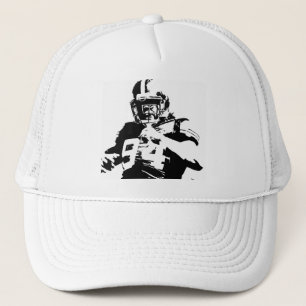 Casquette de camionneur de footballeur