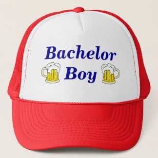 Casquette de camionneur de garçon de célibataire