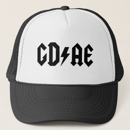 Casquette de camionneur de GD/AE (Devant)