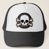 Casquette de camionneur de JOLLY ROGER (Devant)