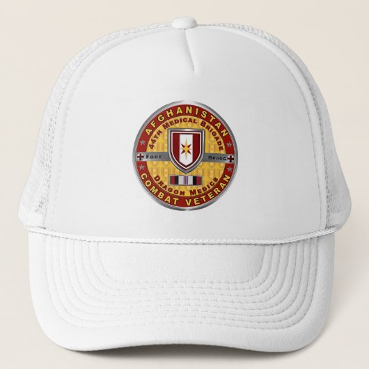 Casquette de camionneur de la 44e brigade médicale (Devant)