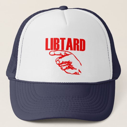 Casquette de camionneur de Libtard (Devant)