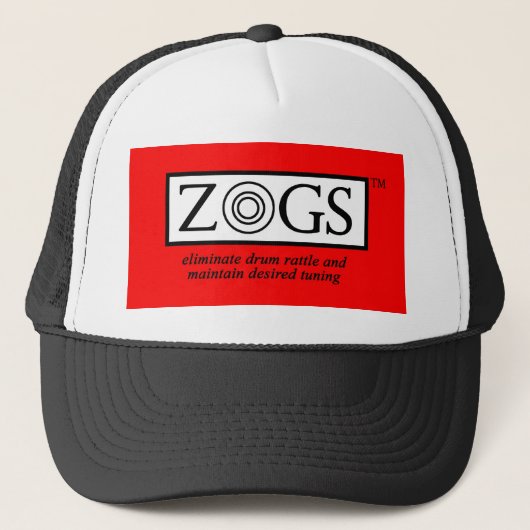Casquette de camionneur de logo de ZOGS (Devant)