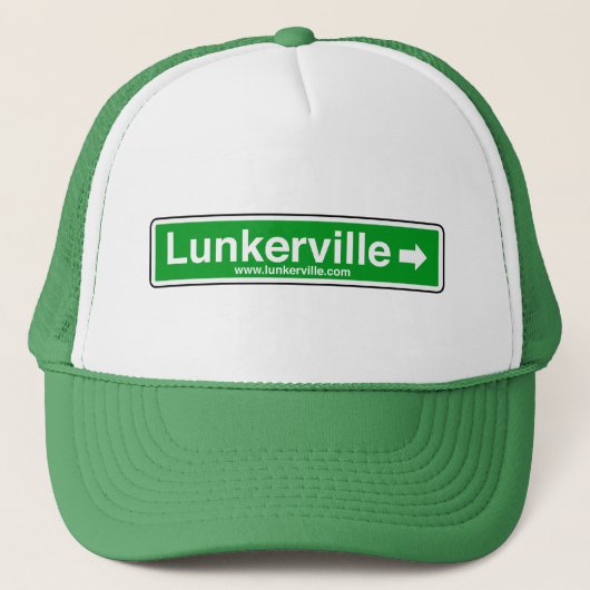 Casquette de camionneur de Lunkerville (Devant)