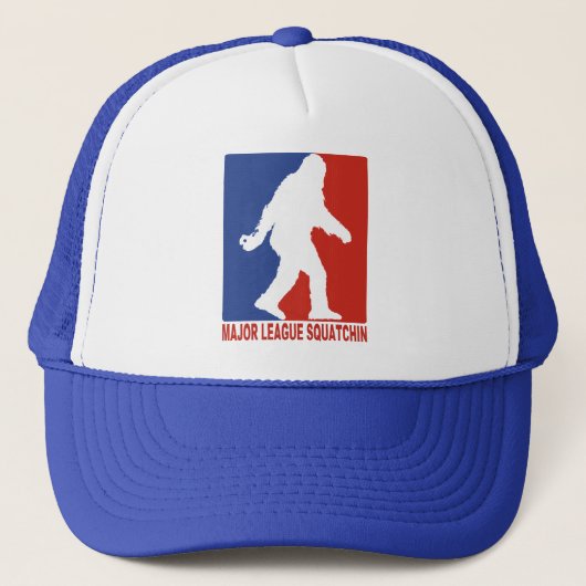 Casquette de camionneur de maille de Squatchin (Devant)