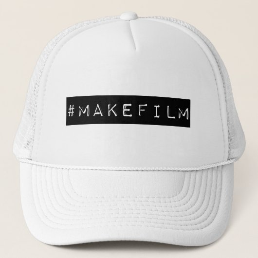 casquette de camionneur de #MAKEFILM (Devant)