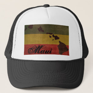 Casquette de camionneur de Maui Rasta
