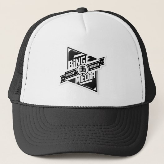 Casquette de camionneur de médias d'excès (Devant)