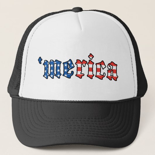 Casquette de camionneur de Merica (Devant)
