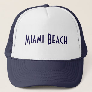 Casquette de camionneur de Miami Beach