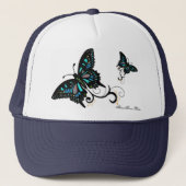 Casquette de camionneur de papillon (Devant)