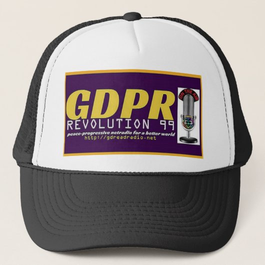Casquette de camionneur de Paxspiration GDPR (Devant)