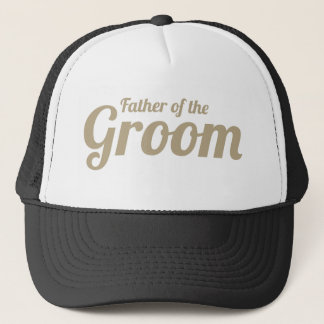 Casquette de camionneur de père du marié