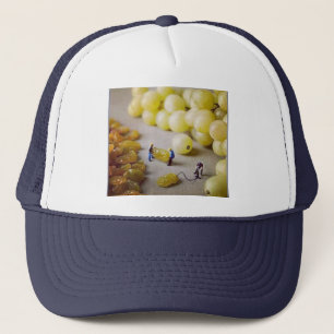 Casquette de camionneur de pompe de raisin sec