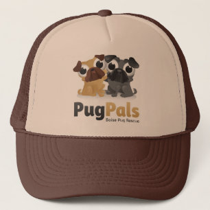 Casquette de camionneur de Pug Pals, Inc.