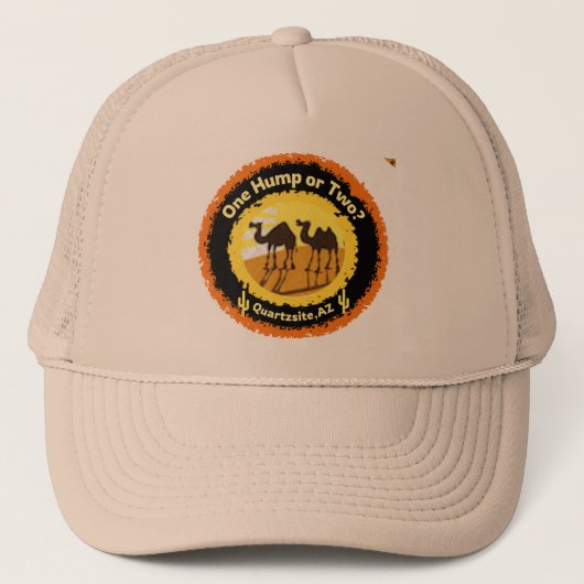 Casquette de camionneur de Quartzsite (Devant)