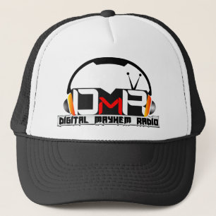 Casquette de camionneur de radio de mutilation de