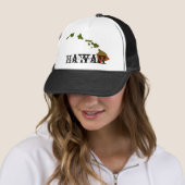 Casquette de camionneur de Rasta Hawaï (En situation)