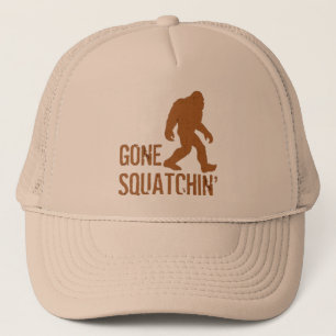 Casquette de camionneur de Squatchin allé par cru
