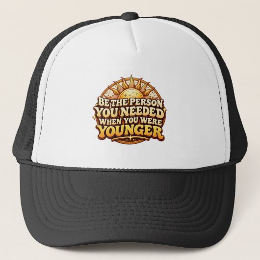 Casquette de camionneur de style rétro (Devant)