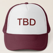 Casquette de camionneur de TBD (Devant)