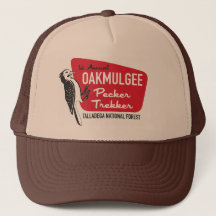 Casquette de camionneur de Trekker de quéquette