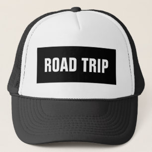 Casquette de camionneur de voyage par la route