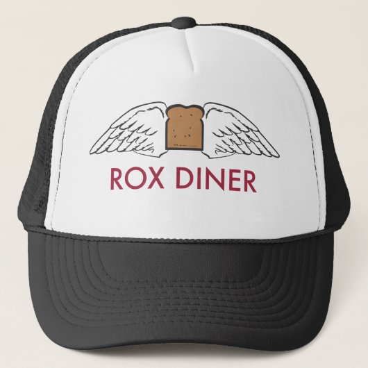 Casquette de camionneur de wagon-restaurant de Rox (Devant)