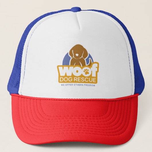 Casquette de camionneur de WOOF (Devant)