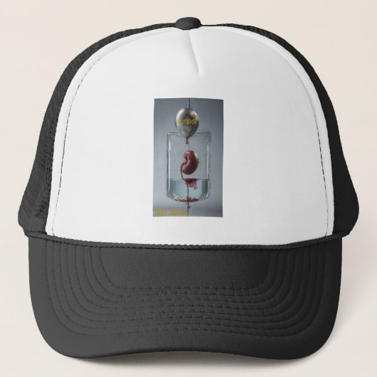 Casquette de camionneur défaillance rénale (Devant)