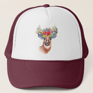 Casquette de camionneur des cerfs communs de