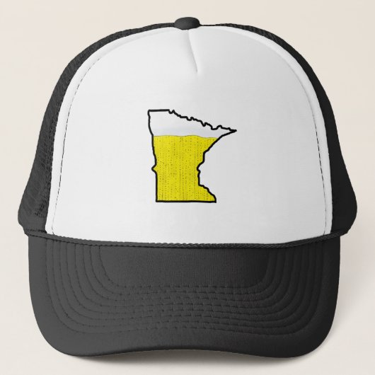 Casquette de camionneur d'état du Minnesota - (Devant)