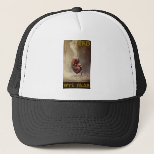 Casquette de camionneur d'insuffisance rénale (Devant)