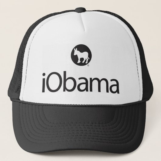 casquette de camionneur d'iObama (Devant)