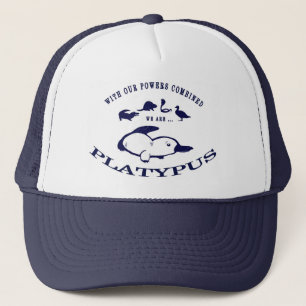 Casquette de camionneur d'ornithorynque