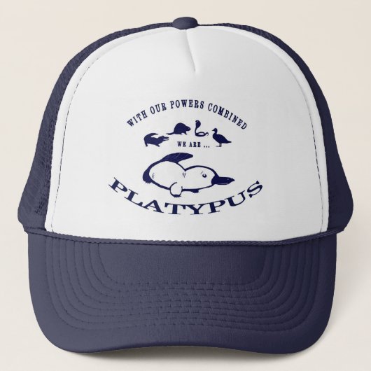 Casquette de camionneur d'ornithorynque (Devant)