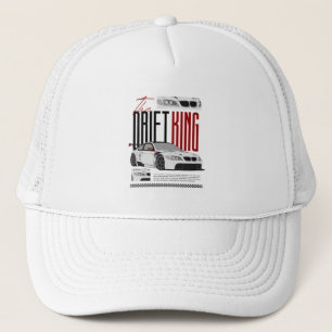 Casquette de camionneur Drift King Racing Car 