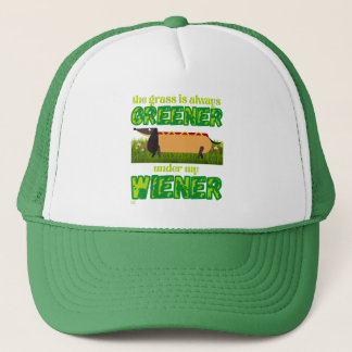 casquette de camionneur drôle "MON SAUCISSE"