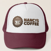 Casquette de camionneur du café de Nancy (Devant)
