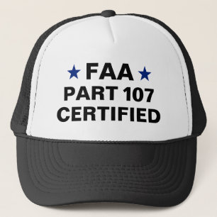 Casquette de camionneur FAA Partie 107